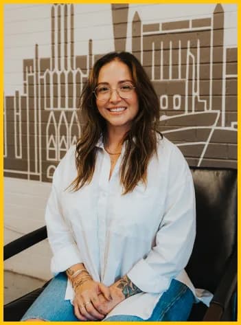 LeAnn Fricker, general manager of A. Fricker Roofing